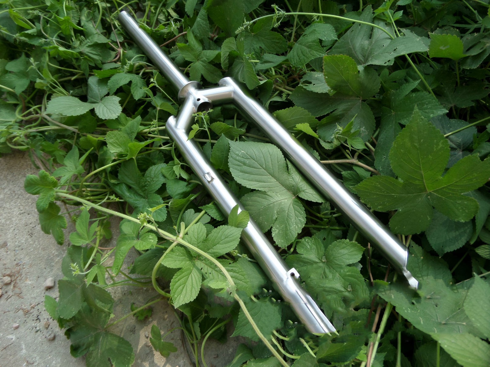 Titanium MTB Front Fork Disc Brake Square Shoulder 26″ 27.5″ 29″ wheelset