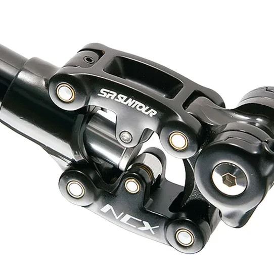 SR Suntour NCX 27.2mm x 350mm Suspension Seatpost with Serfas E-Gel Saddle Seat