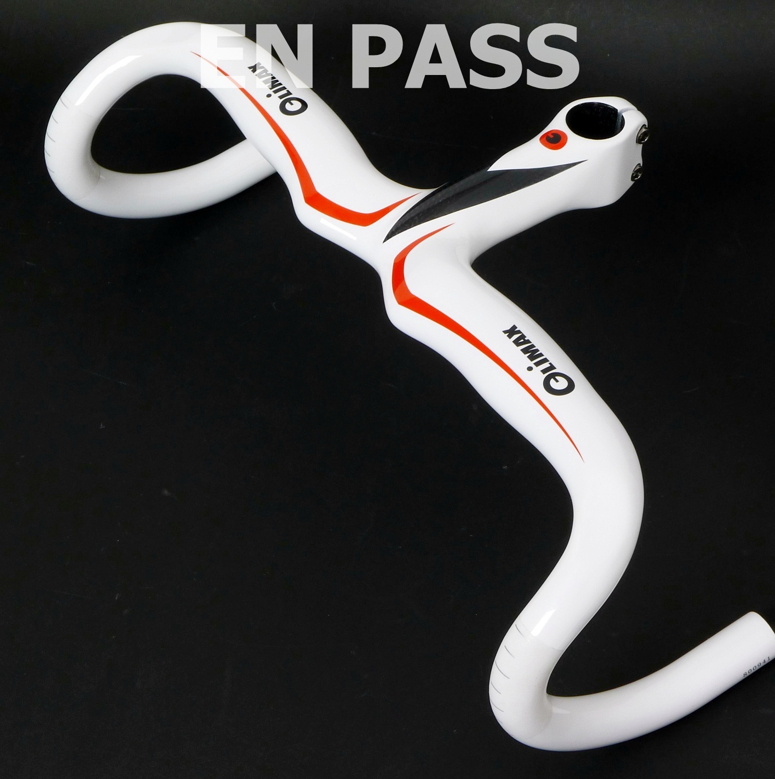 mr-ride 44×12,compact 350g Climax Carbon Integrated Handlebar stem HR03B White