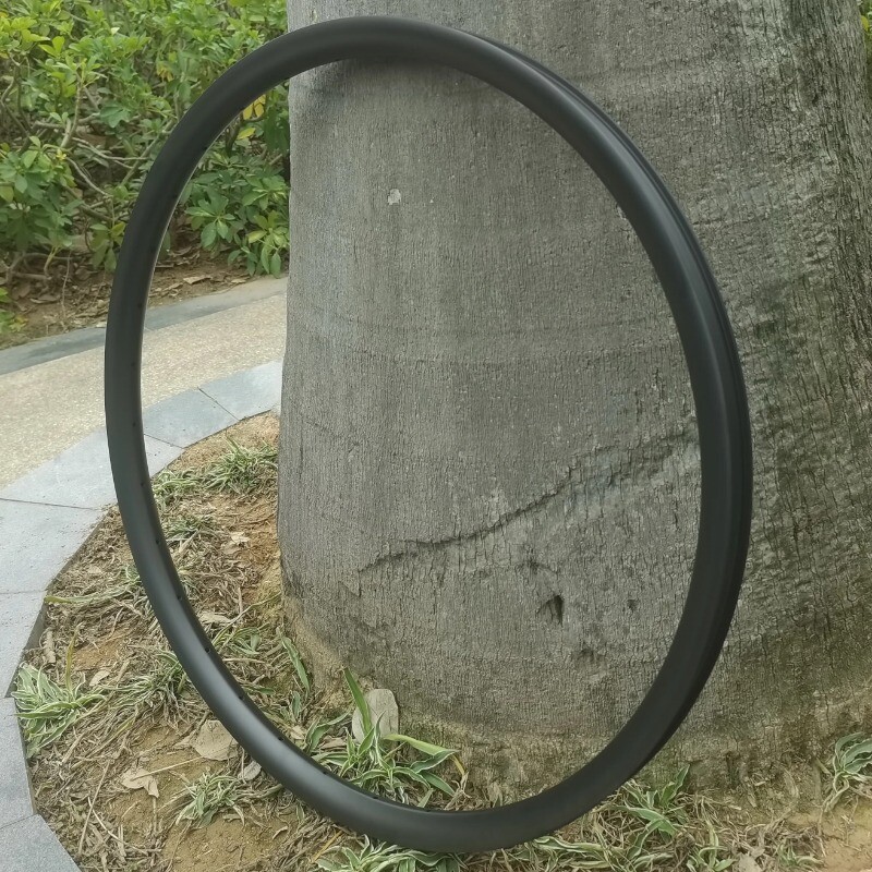 Super Light 29ER MTB Bicycle Carbon Rims Asymmetrical Tubeless Wheels 35x25mm