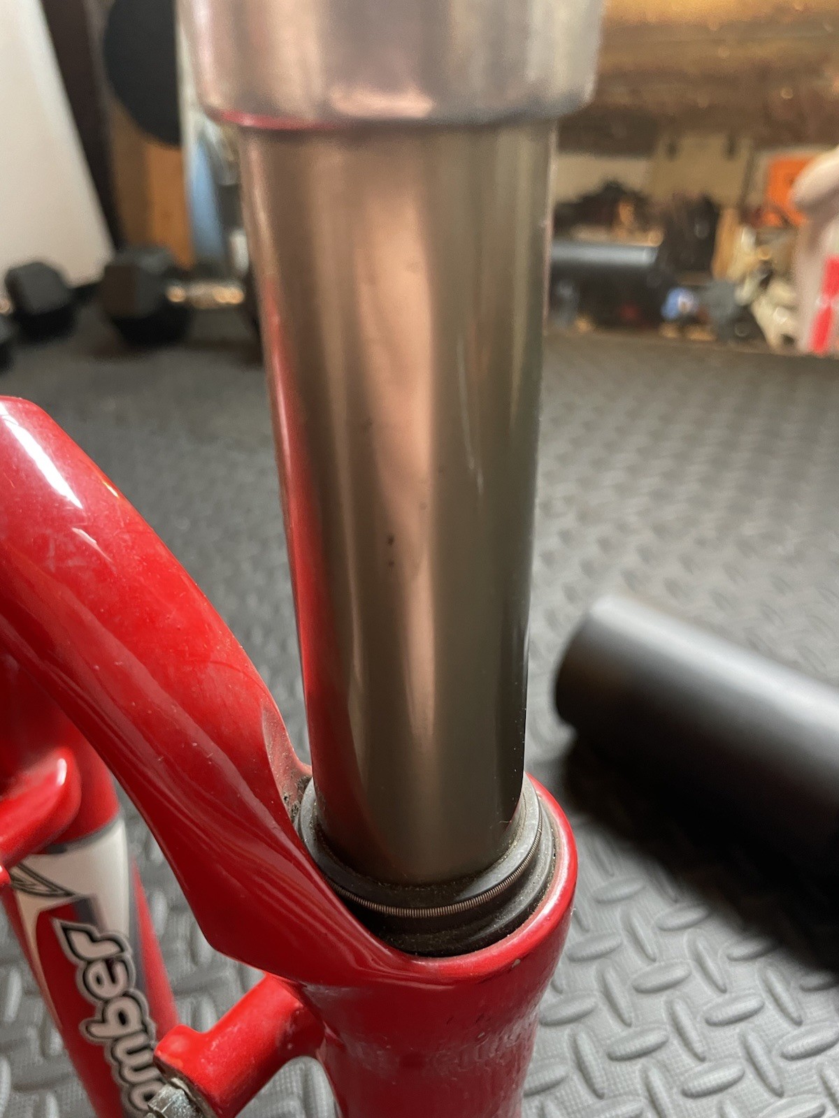 Vintage Marzocchi MXC Coil 80mm Suspension Fork — Rare 1-inch (25.4 Mm) Steerer
