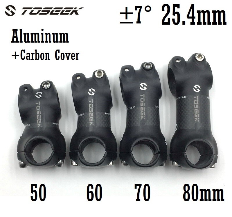 Carbon MTB Road fixie Bicycle Stems Kids Bike Riser bar Short Handlebar Stem Set