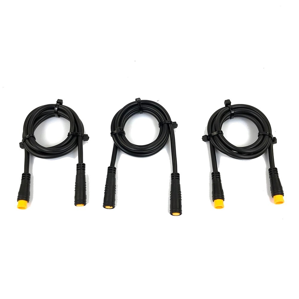 2 3 4 5 6 Pin Julet Basic Connector Waterproof Extension Cable For Ebike Display