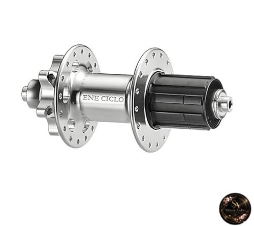 DIA-COMPE ENE CICLO Touring Disc Hub Silver 32H Rear 135mm Shimano 10/11s 6-bolt