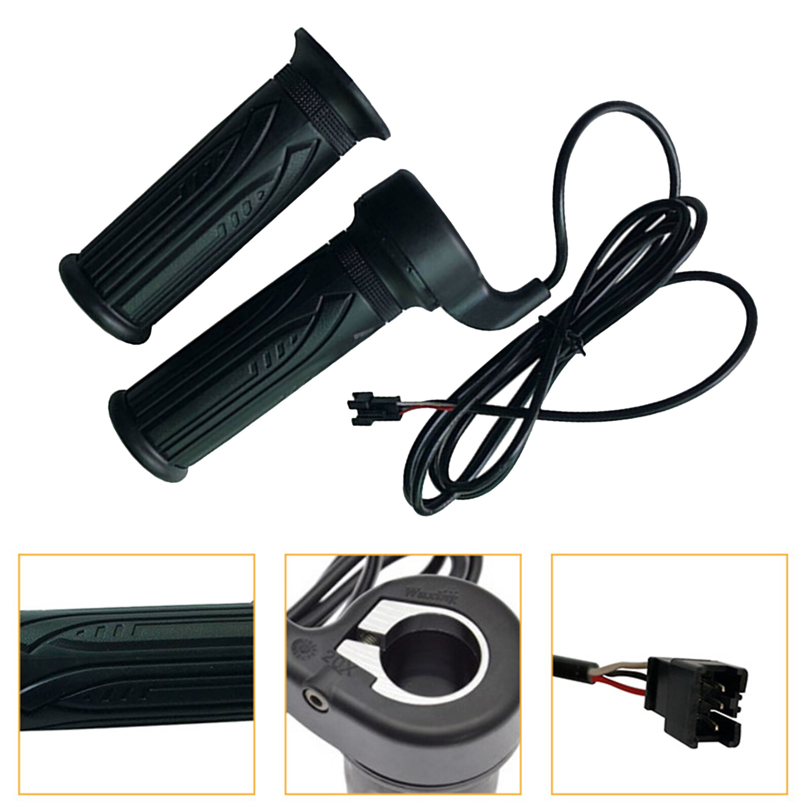 48V Twist Throttle Fits for SW900 Display Electric Bicycle Ebike Conversion New