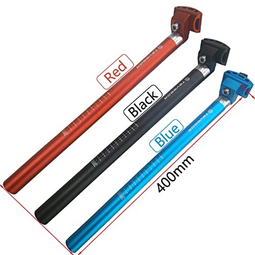 Teyssor Bicycle Seat Post 25.4/27.2/28.6/30.9/31.6mm Seatpost 400mm Adjustable