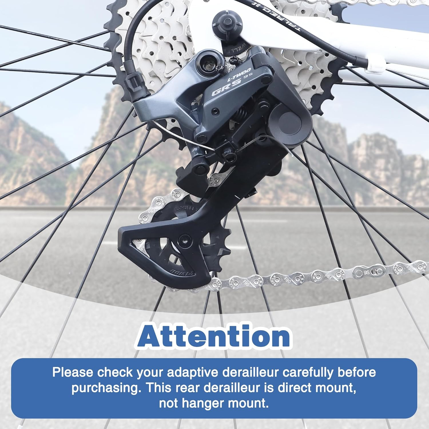 Road Bike Groupset 1 X 9 Speed Includes Bike Shifter Set and Rear Derailleur Bic