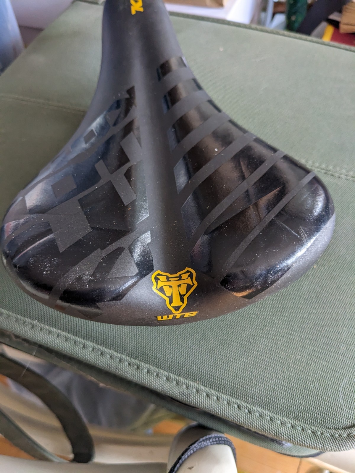 WTB Volt Kona Cycling Saddle Seat Black Yellow 270mm