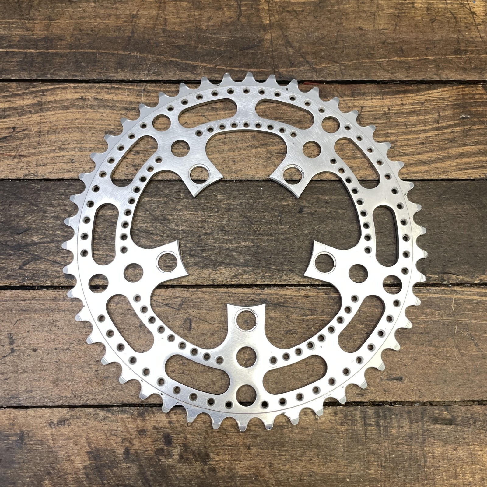 Vintage Stronglight Chainring 46 Tooth Alloy 5 Arm 86 BCD Drillium Road 46t