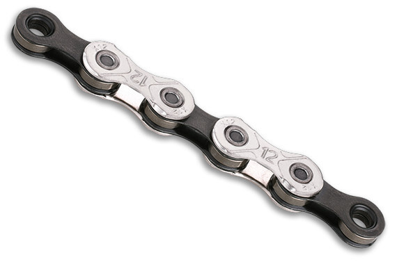 KMC X12 Bike Bicycle Chain Road MTB 12s 120Link Silver/Black Fit Sram Shimano