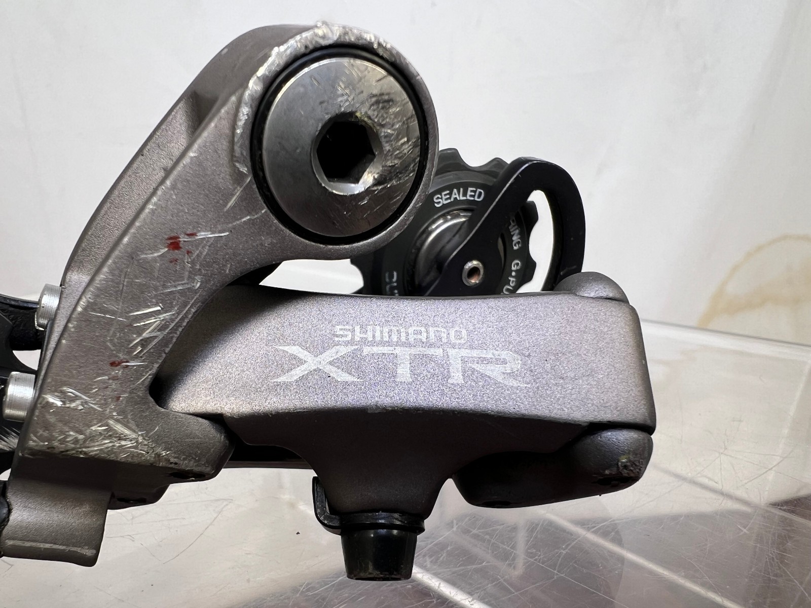 Vintage Shimano XTR RD-M950 Rear Derailleur 9-Speed MTB Mountain Bike Long Cage