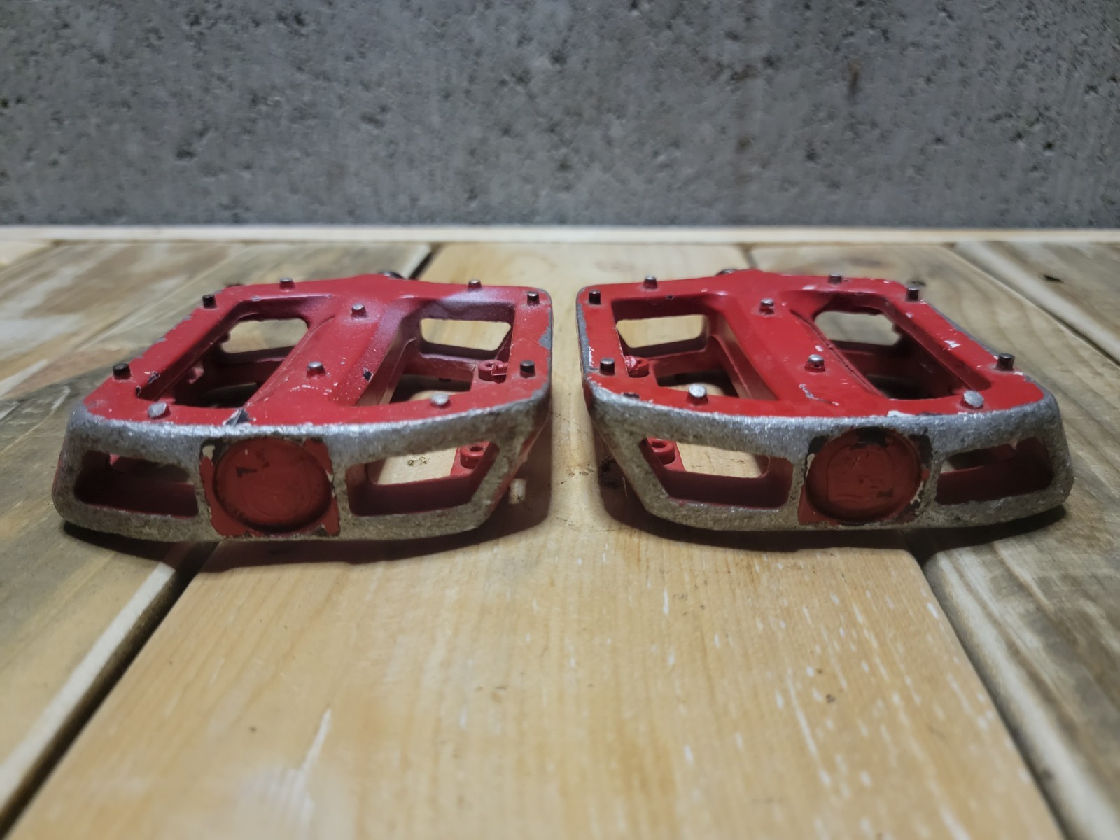 S&M 101 Aluminum Pedals 9/16″ Chromoly Spindle BMX For 3pc Cranks.