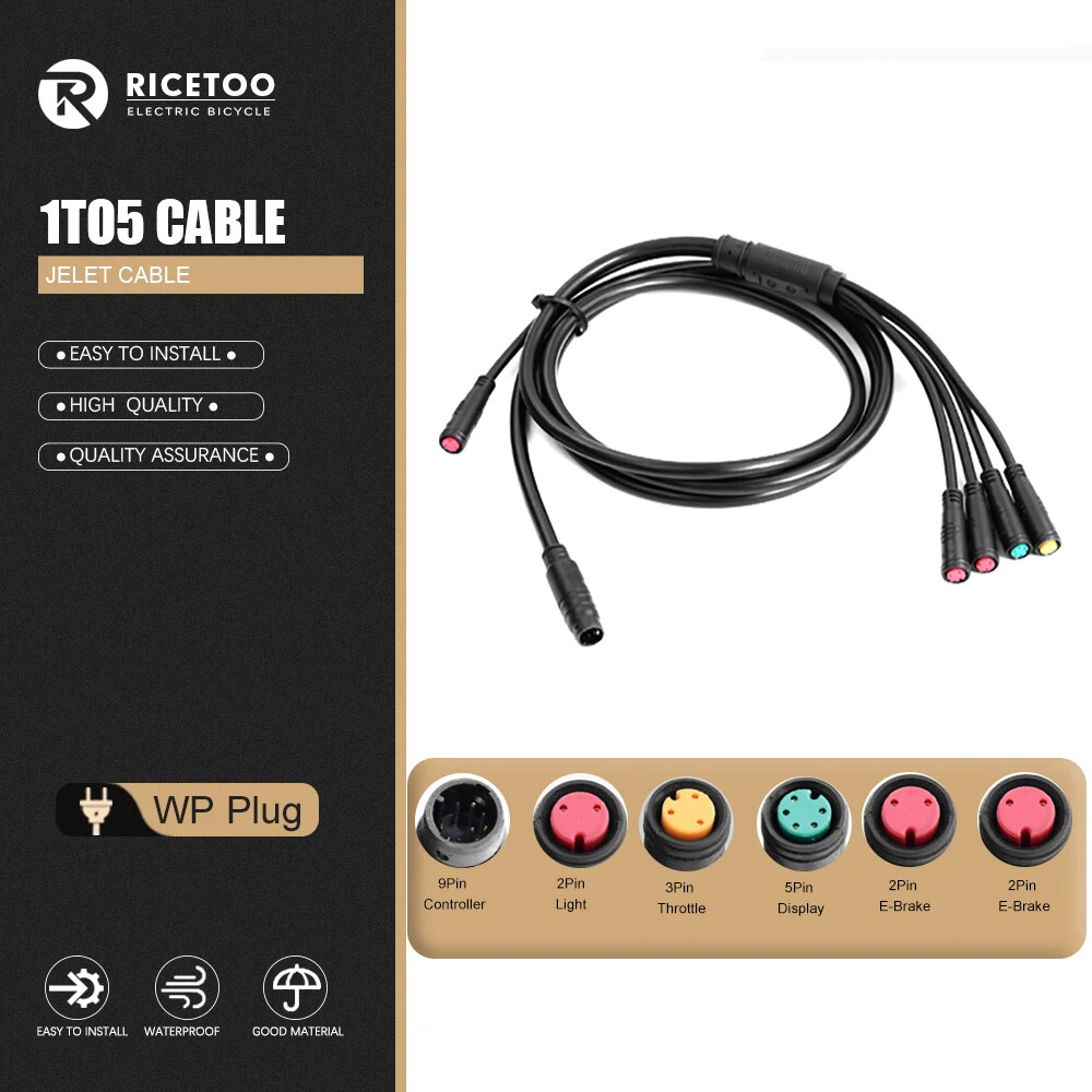 500W/750W Electric Bicycle Sinewave Controller KT-25A Match KT Display