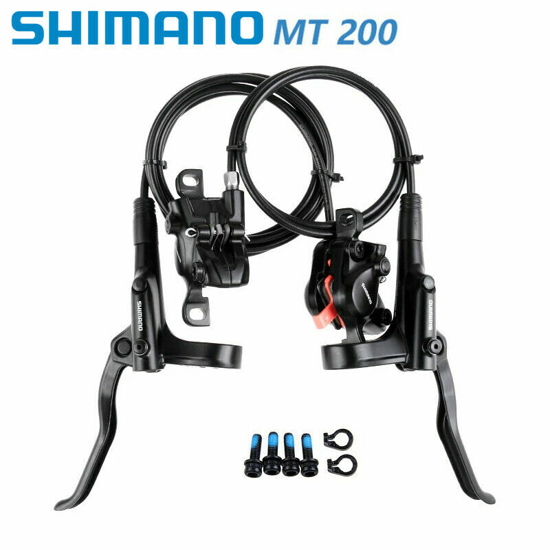 Shimano BR MT200 MTB Hydraulic Disc Brake Set Mountain Bike Brake Front Rear US
