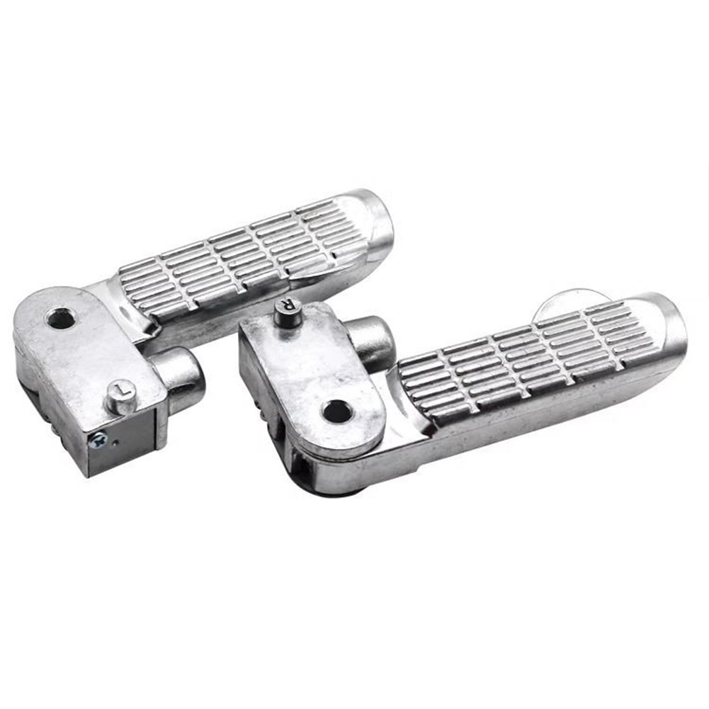 Ebikes Footrest Pegs with Non Slip Aluminum Alloy for Easy Installation