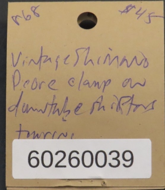 Vintage Shimano Deore Clamp on down tube friction shifters Japan