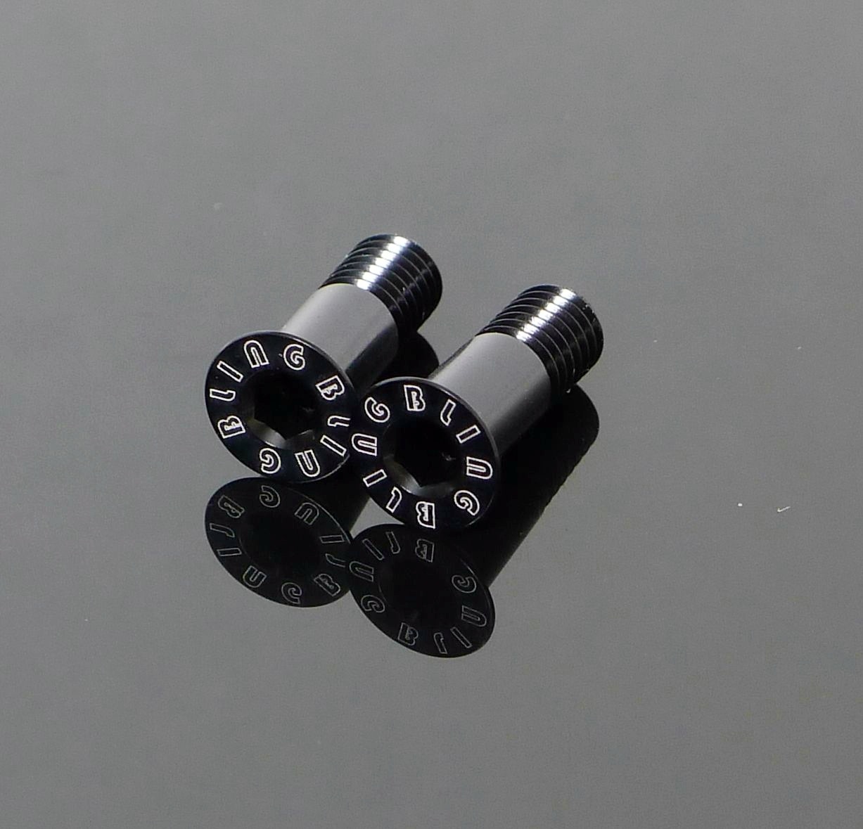 mr-ride Bling Rear Derailleur Pulley Bolts M5X14MM 2pc Black for shimano kcnc