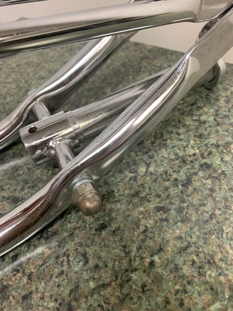 Springer Fork 20 inch Chrome Plated 1″ Threaded
