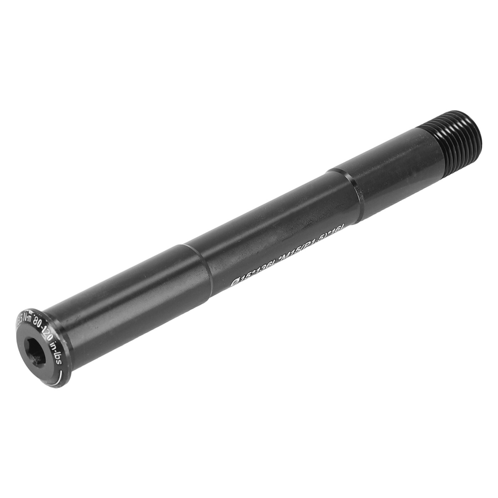 Bike Front / Rear Aluminum Alloy Hollow Thru Axle 12/15mm 122-181L P1.5/P1.75