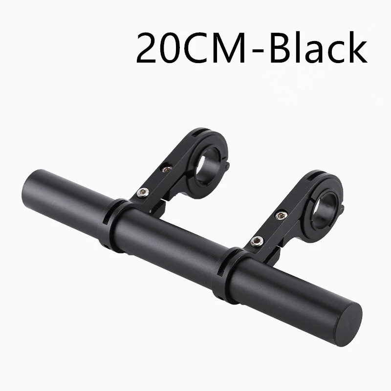 Bicycle Handlebar Extender Bracket MTB Bike Headlight GPS Phone Mount Bar