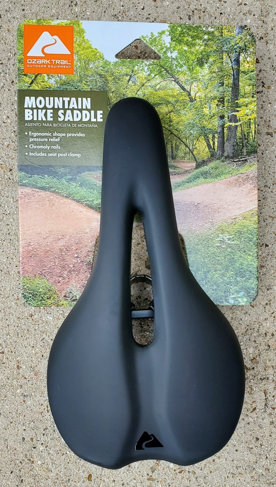 New Ozark Trail Ergonomic Mountain Bike Saddle – 4792 Black