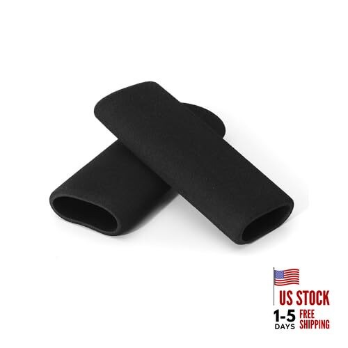 1 Pair of Foam Comfort Handlebar Grip Cover Set Motorcycle Anti 3.17-3.68