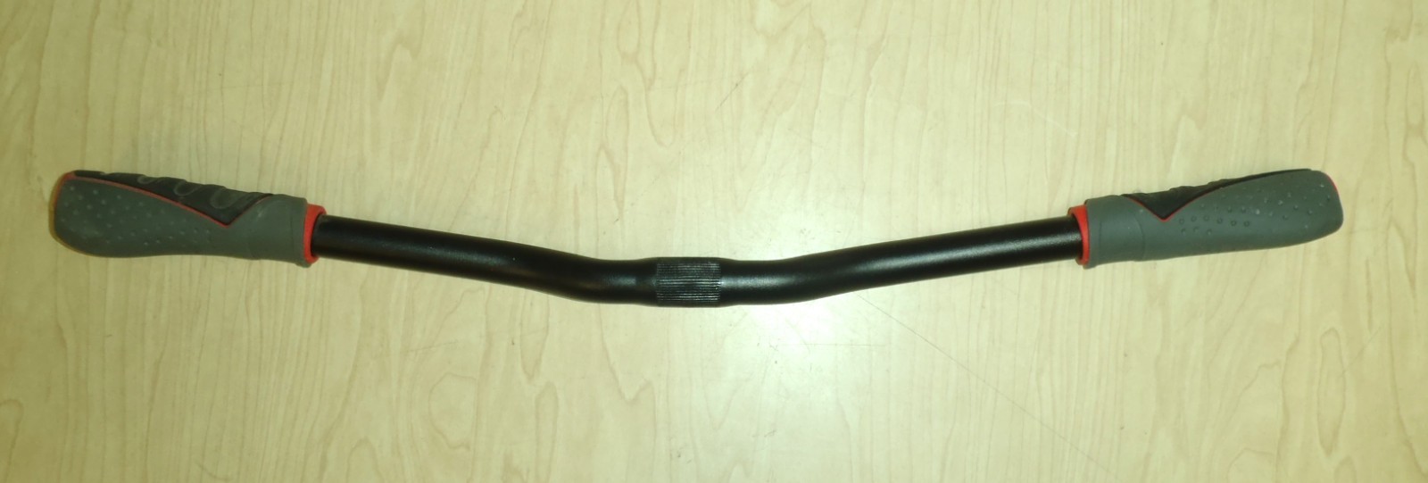 MATTE BLACK ALUMINUM 615mm HANDLEBAR W/GRIPS BICYCLE BIKE PARTS 218-2