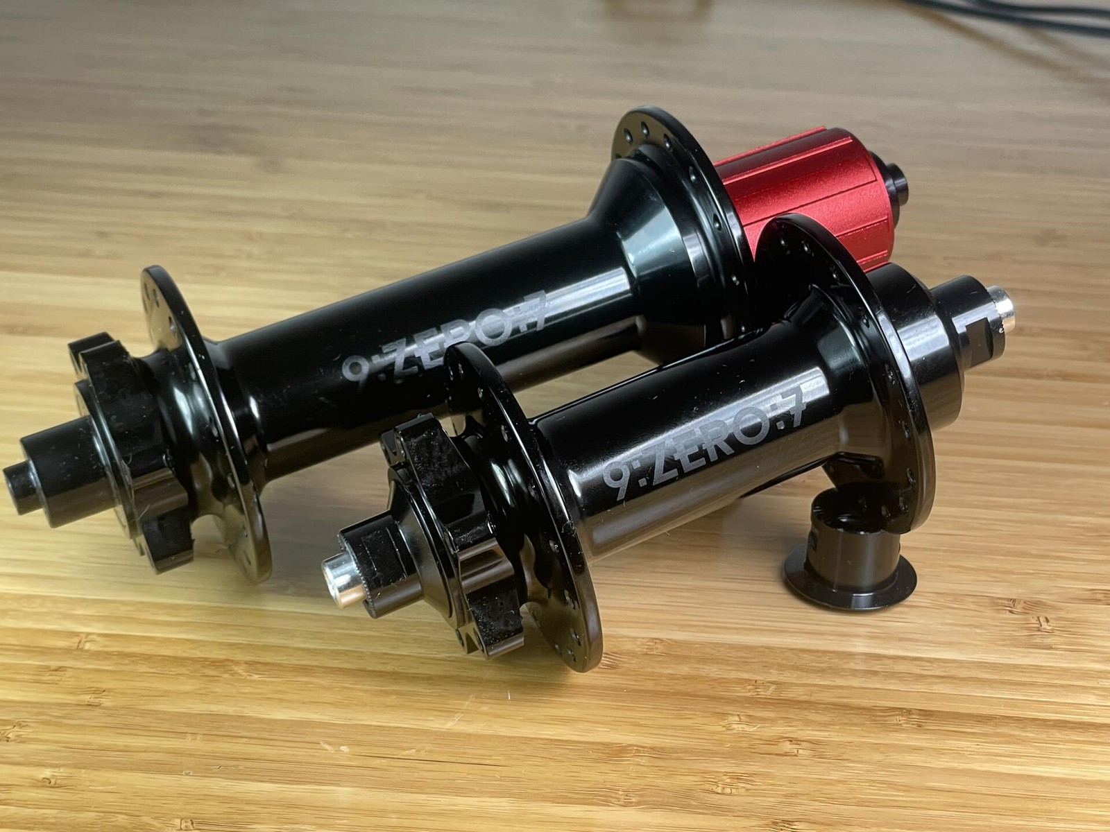 9:ZERO:7 Fat Bike Disc Hub Set 32h 135x192mm QR Shimano HG 8/9/10 Speed – Black