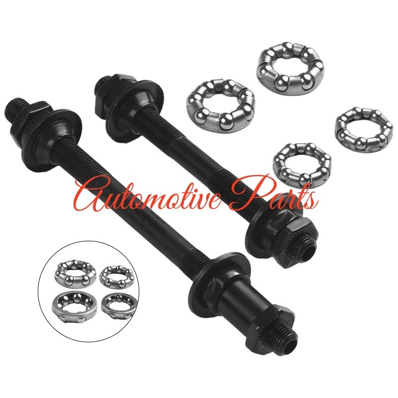 Bike Bicycle Axles Rear Front Axle Set 108mm 145mm With 1/4??3/16 Balls New
