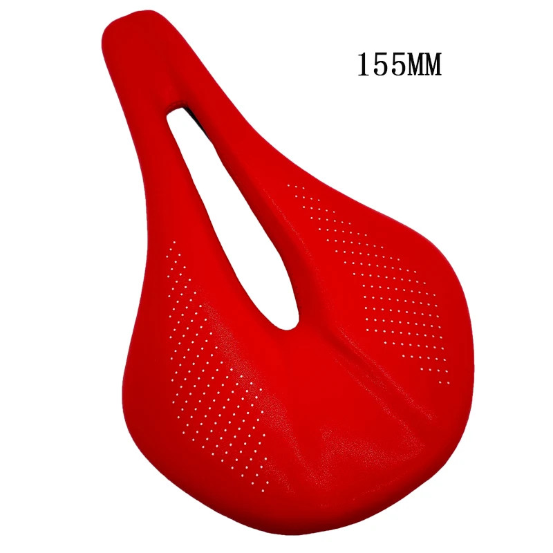 Carbon Fiber Mountain/road Bicycle Seat Ultralight Hollow Leather Seat Cushion