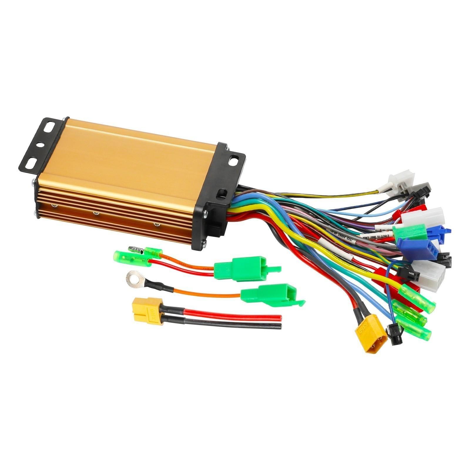 24V-84V 72V 150W-500W Brushless Motor Controller Kit Electric Scooter Dirt Bike