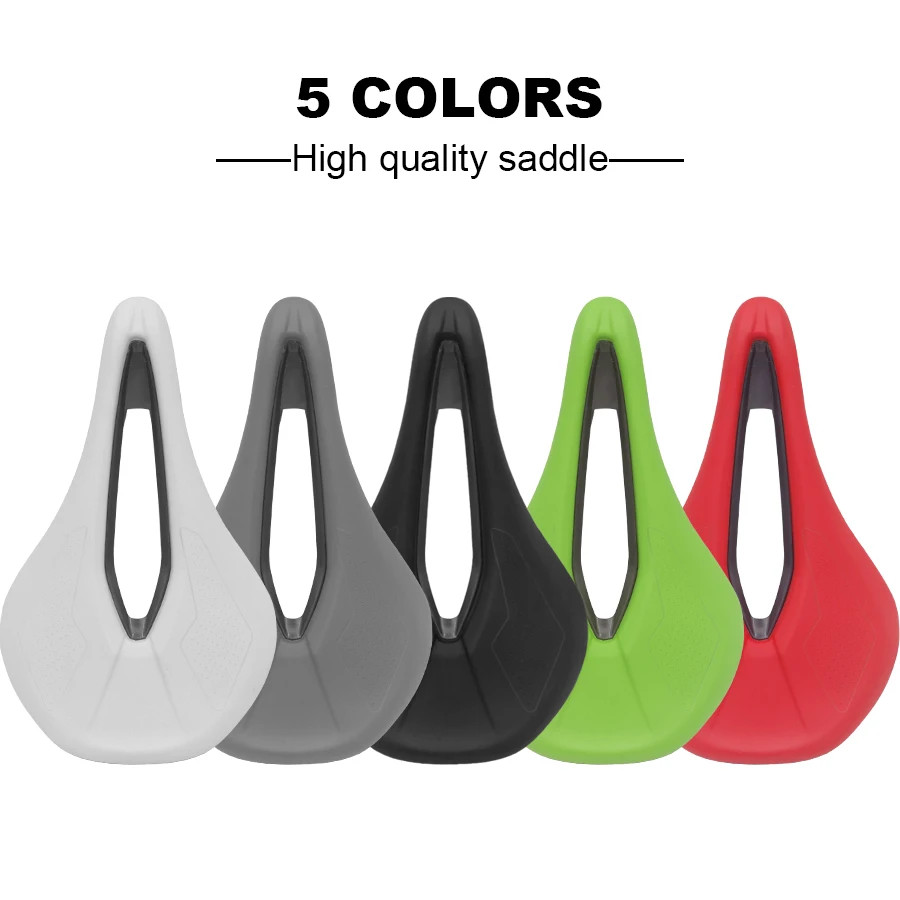 Power Comp Bicycle Saddle for Mens Womens Comfort Road Cycling Saddle Mtb Mounta