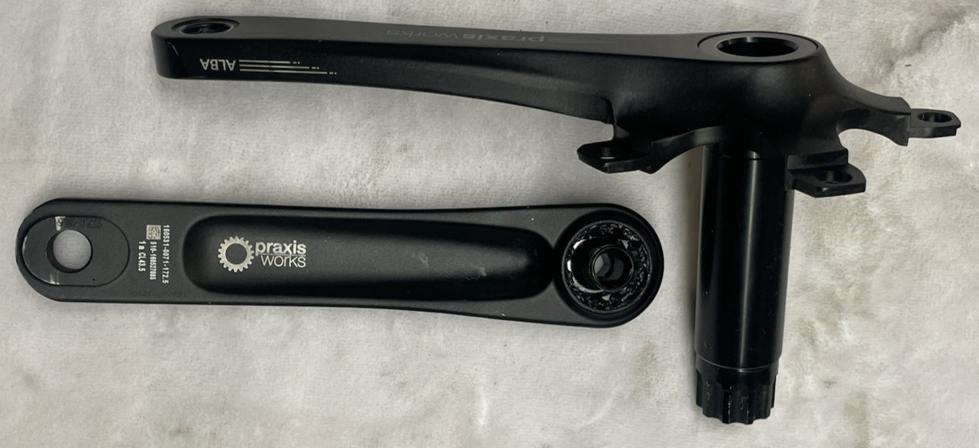 Praxis Works Alba M30 Road Crankset 172.5mm 110 BCD Forged Aluminum | Great Cond