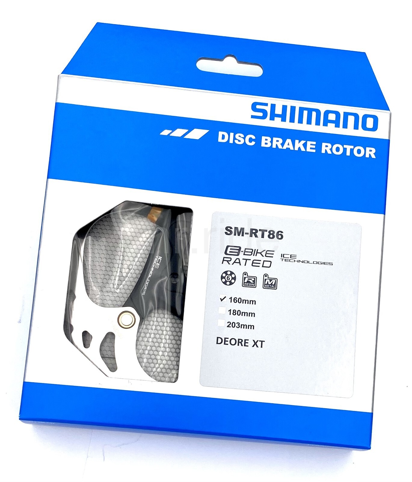 2x Shimano DEORE XT SM-RT86 160mm,ICE-TECH MTB Bike Disc Brake Rotors