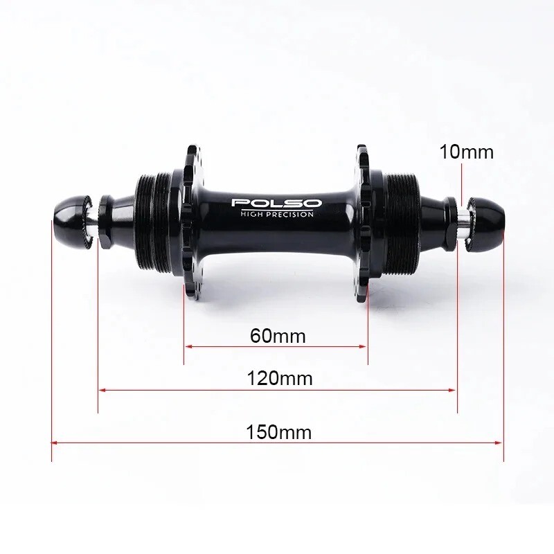 20 24 Hole Fixed Gear Bike Front Rear Hub Fixie Flip Flop Track Bicycle Hub Part