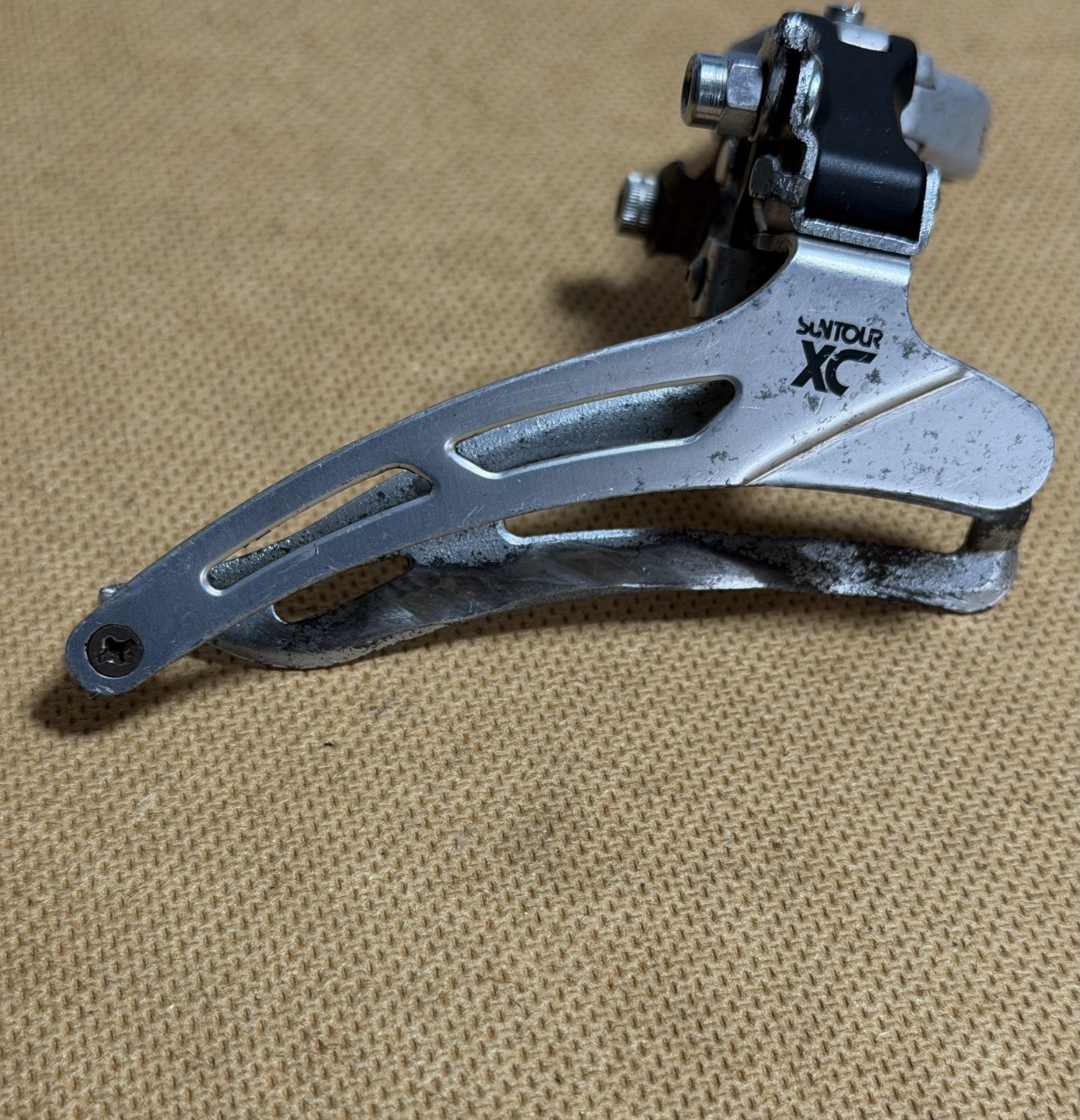 Vintage Suntour XC FD-3500 Clamp-On 31.8 mm Front Derailleur – For Parts