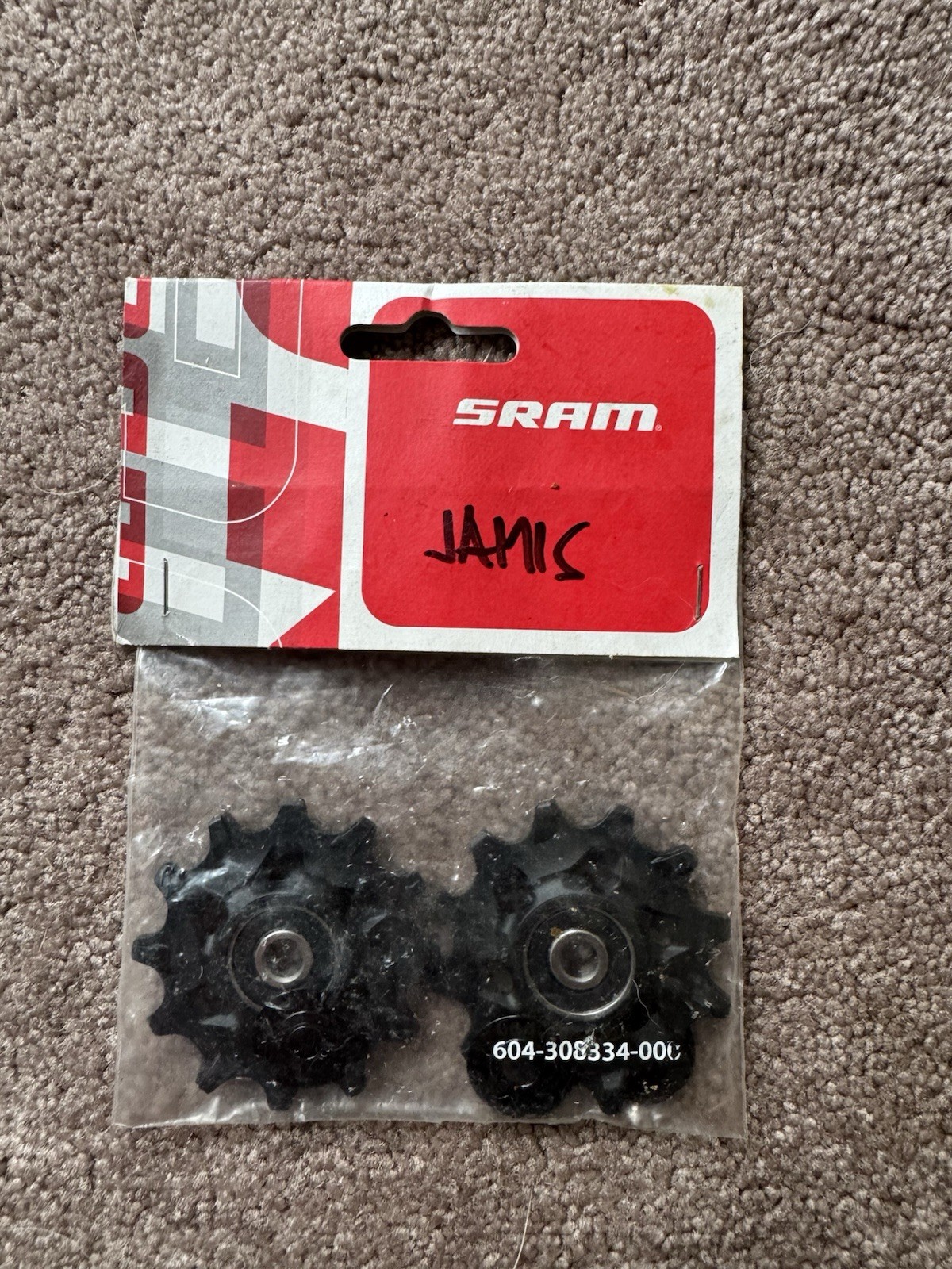 SRAM X01/XX1 Rear Derailleur Pulley Set Jockey Wheels NOS Eagle 11/12 Speed