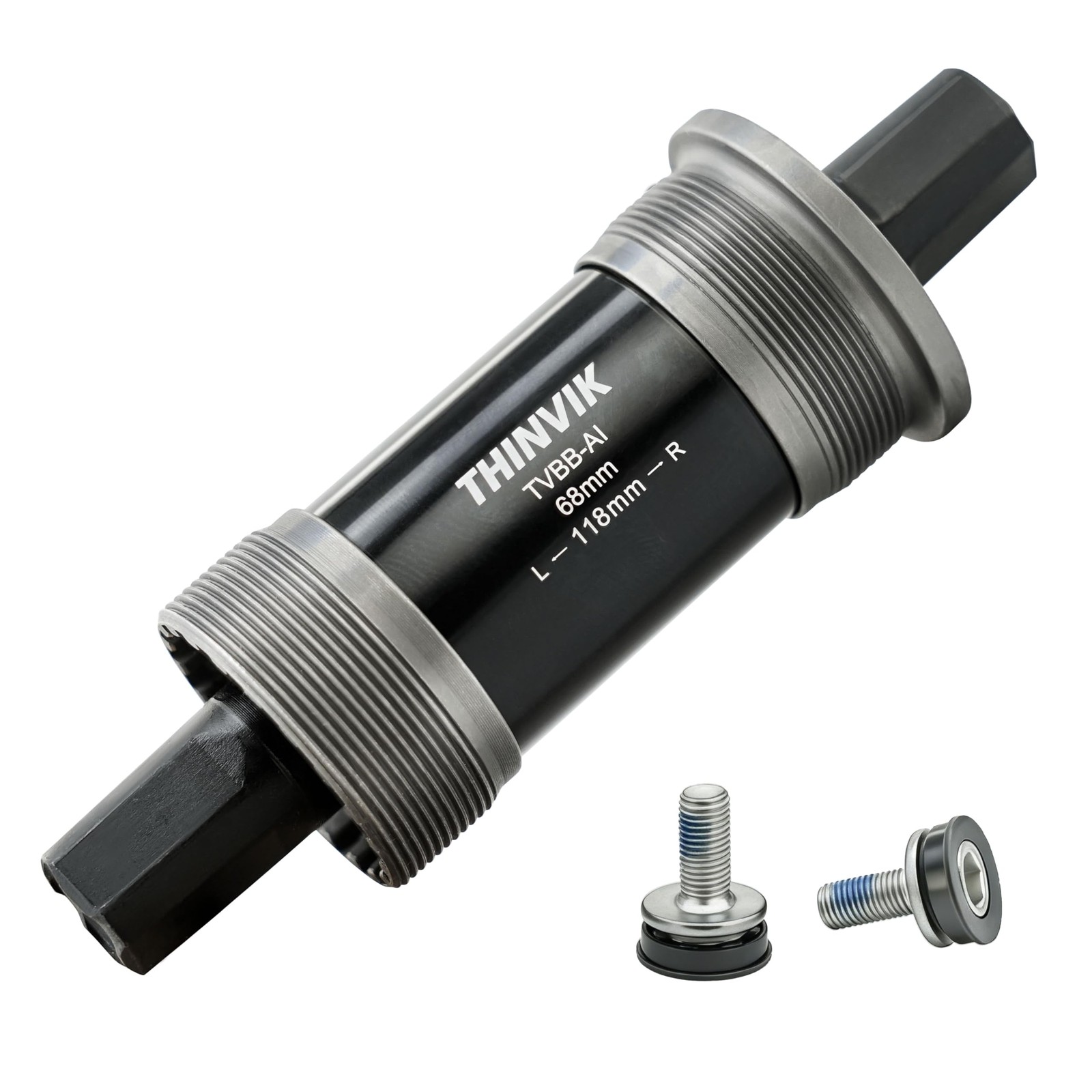 Square Tapered Bottom Bracket – 68mm English BSA Compatible with Shimano BB-U…