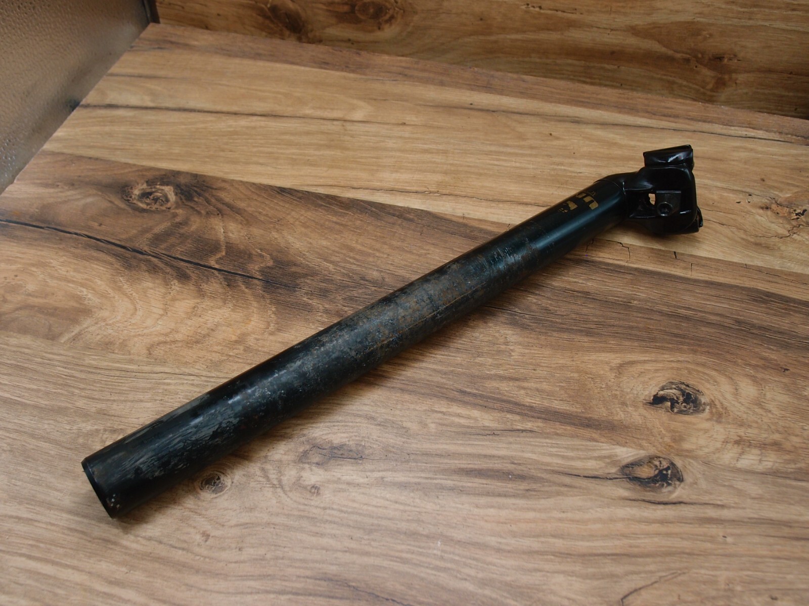 1993 steel CRMO plain seatpost UNO Kalloy for MTB 29.6 mm