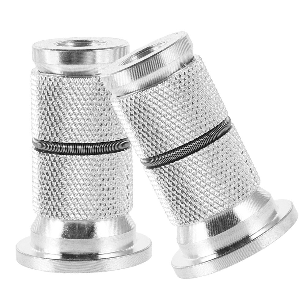 2 Pcs Fork Expanded Accessory Aluminum Alloy Parts Bike Headset Plug Screw