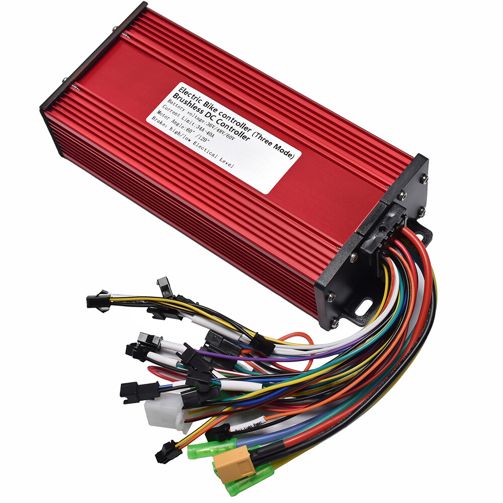 BLDC E-bike Controller 60v 48v 2000w 36v 1000w Electric Scooter Kit LCD Display