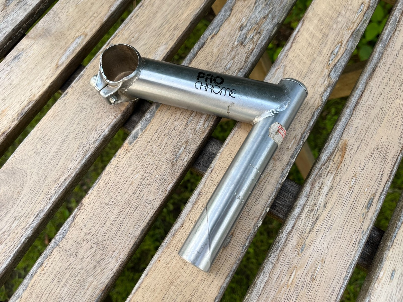 New NOS 3ttt Pro Chrome 1″ inch quill stem Columbus Throne steel 110 mm / 26.0