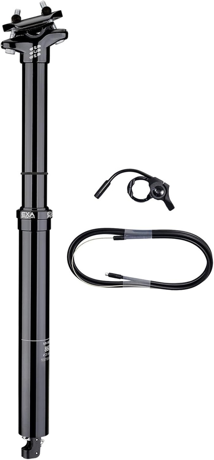 EXA Form Dropper Post Suspension Seatpost 30.9Mm/31.6Mm, 345Mm/395Mm/445Mm Lengt