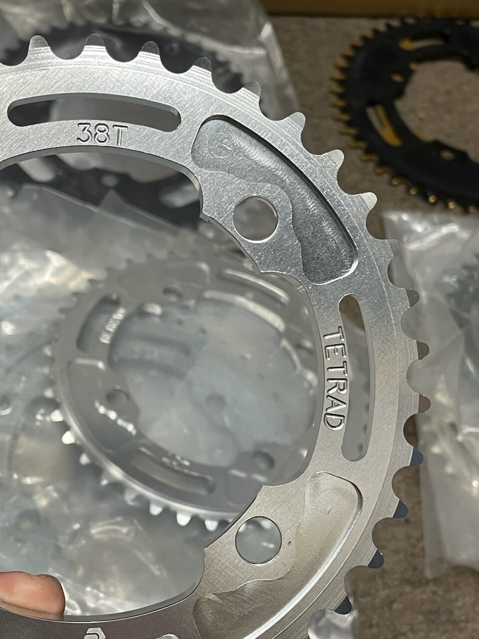 New Ciari Tetrad BMX Sprocket 104 BCD 38t-41t, 43t-46t color options!