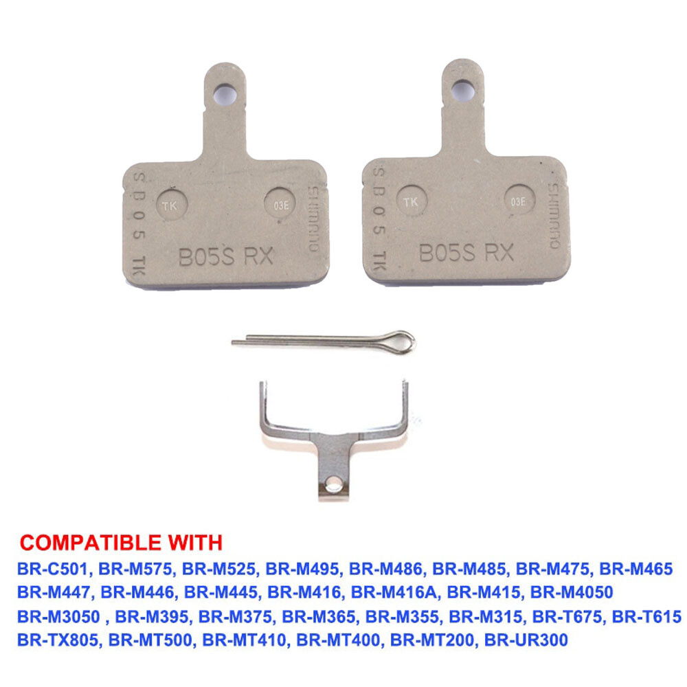 1/2 Pairs Shimano B05S Resin Brake Pad For M315/M375/MT200 B03S B01S Acera Altus