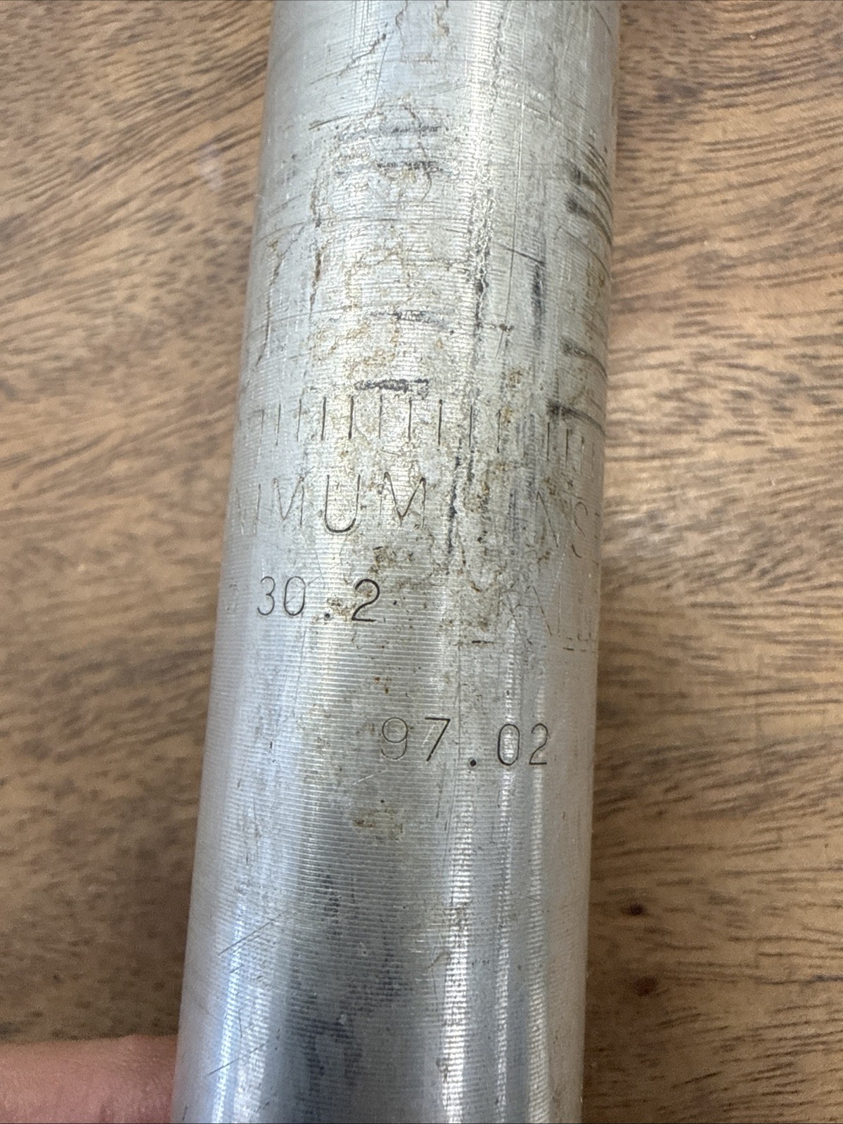 Kalloy Aluminum Mountain Bike Seatpost 30.2mm 360mm 90s Silver