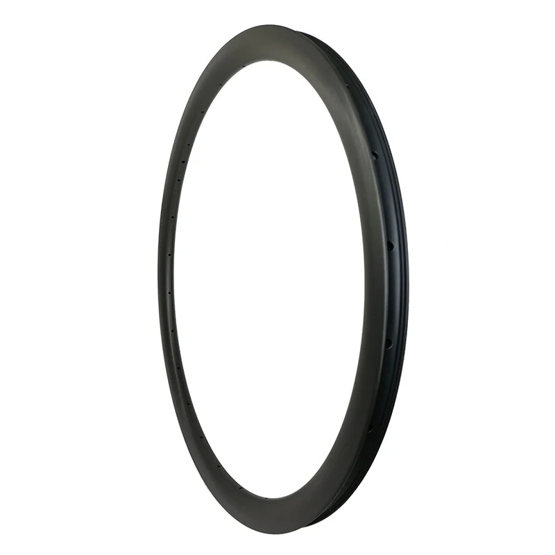 2PCS 700C Road Bike Asymmetric Carbon Rim Disc Brake 35mm Depth 28mm Width