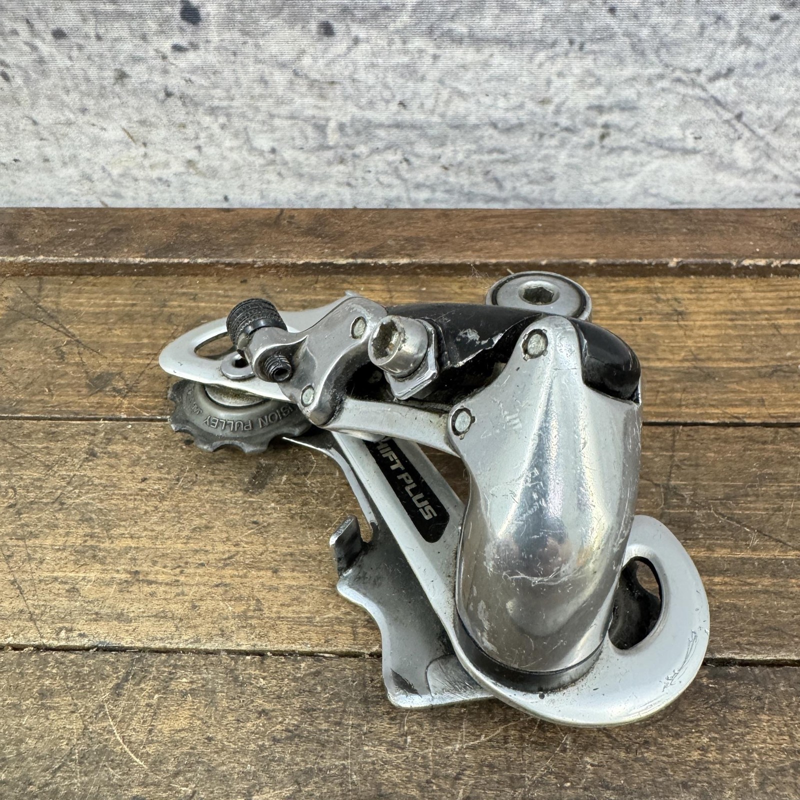 Vintage SunTour XC Pro Rear Derailleur Accushift Plus Black 90s MTB 275g Japan