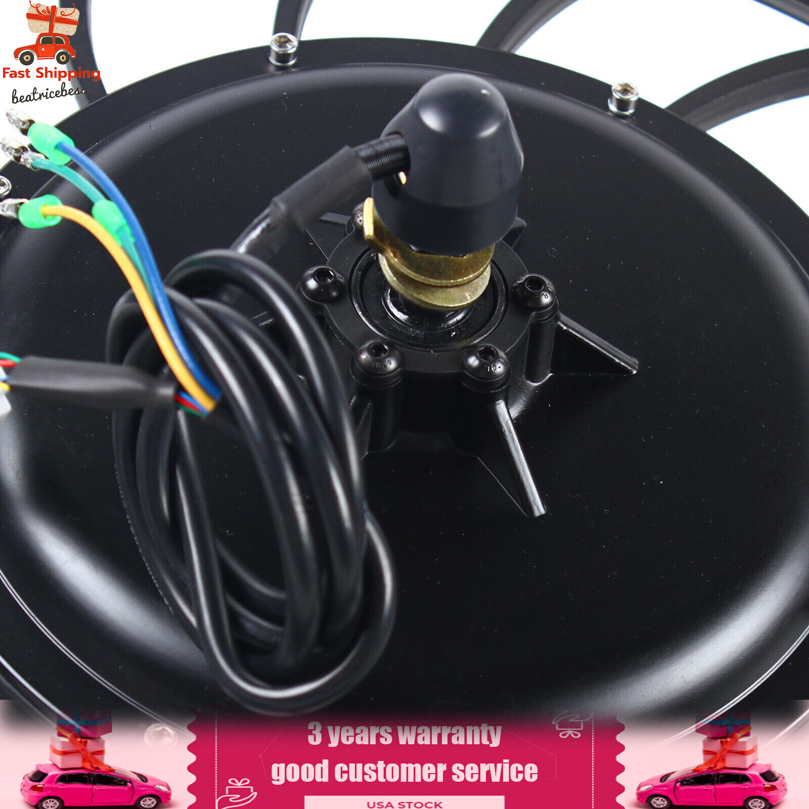 Ebike Electric Bicycle Conversion Kit 20″ E-Bike Rear Hub Motor Wheel 0-40km/h