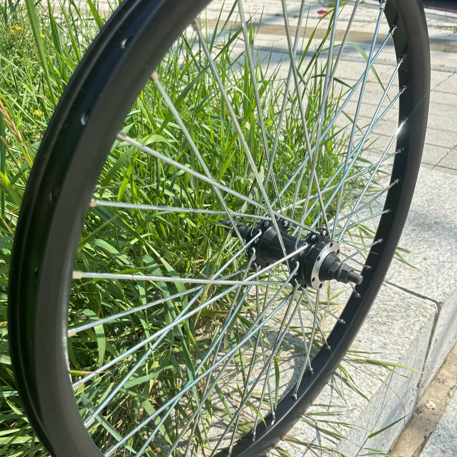Heavy Duty 26″ Bicycle Wheel w/Freewheel, 36 Spokes Bike Rim Front&Rear 10G 680g